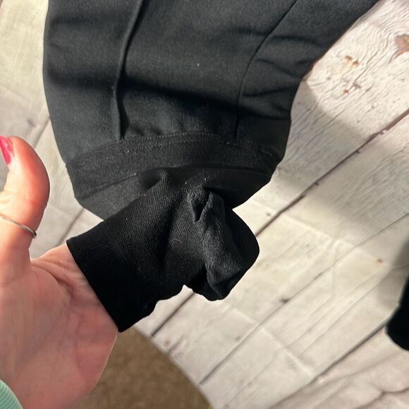 Escada Sport Vintage Wool Blend High Waist Black Stirrup Pants size 42 Germany - Picture 5 of 10